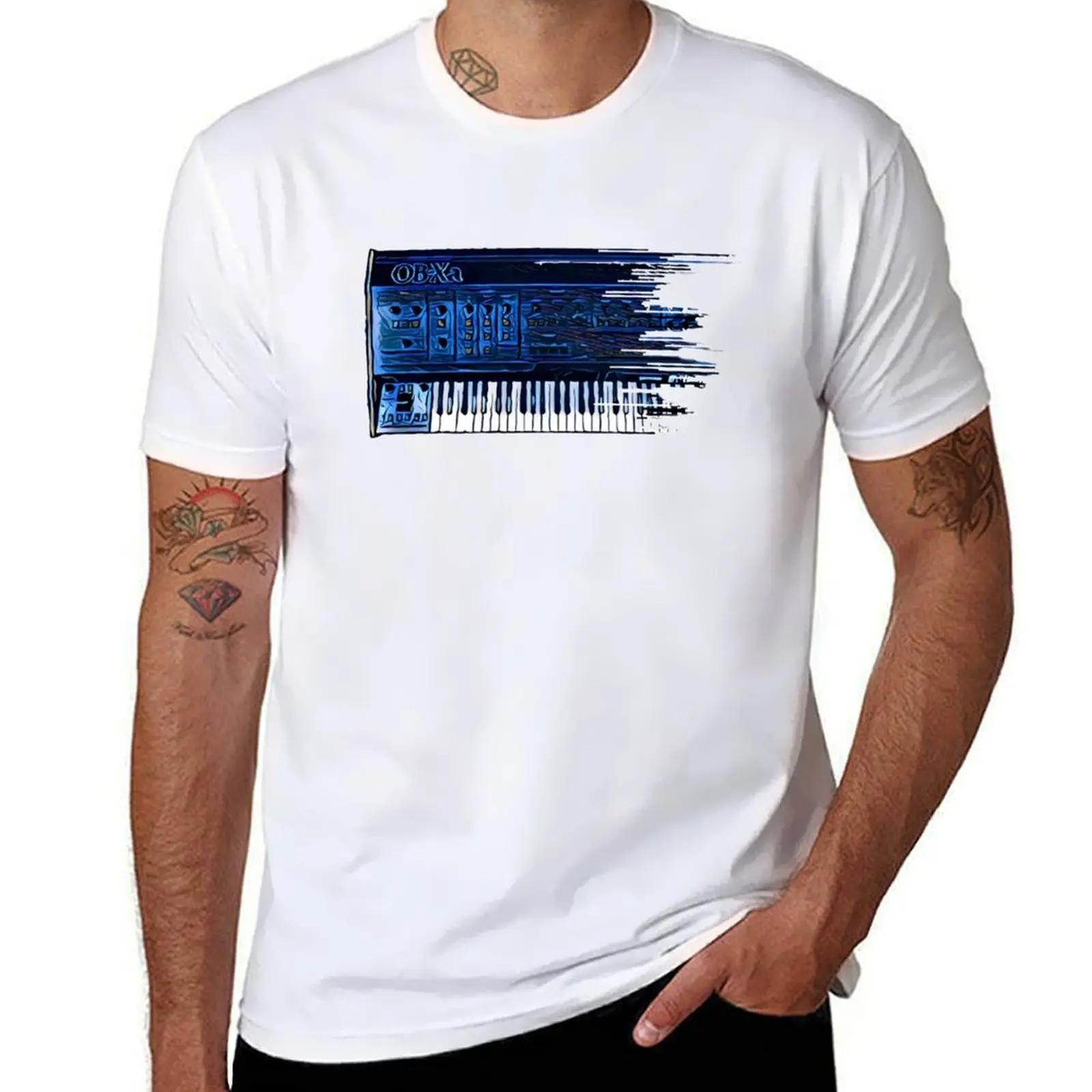 Synthesizer OBXA T-Shirt funny t shirts cotton t shirt man designer T-Shirt