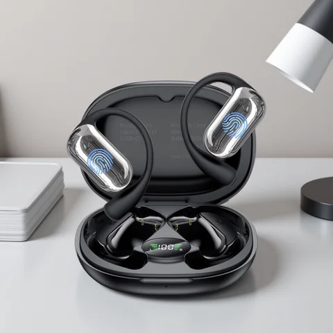 UYUXIO Real Time Translator Headphones AI Language Translation Earbuds 144 Languages & Accents 3 in 1 OWS Ear Buds for Business