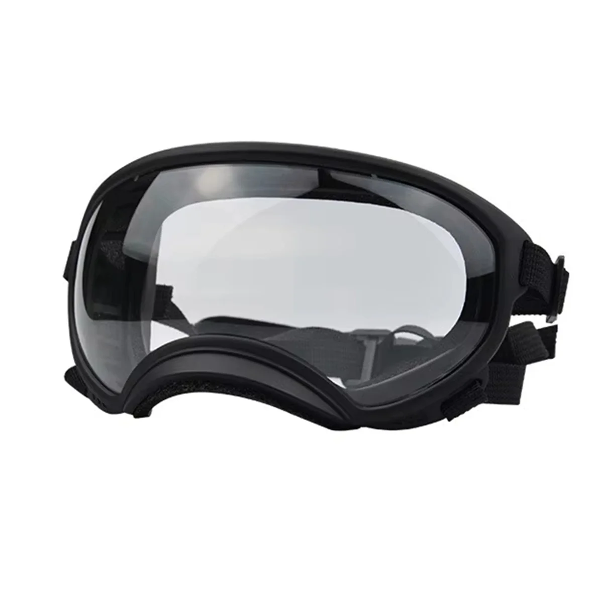 N38R_色が変わるペットメガネ ドッグゴーグル スノーグラス M