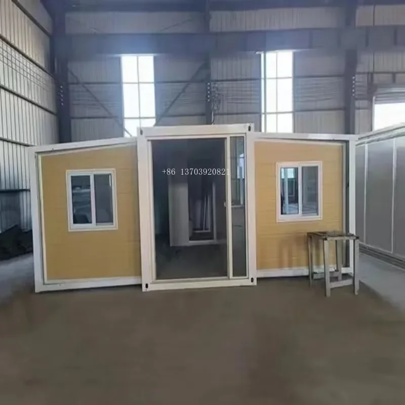 Economic 20 Ft 40 Ft Foldable Expandable Container House Steel Structural Materials Modular Residential Prefabricated Houses