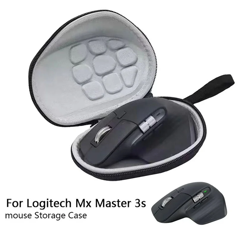 Storage Bag Carrying Case EVA Travel Case Mouse Bag Portable Hard Shell Protective Box For Logitech MX Master 3S Mice Accessory