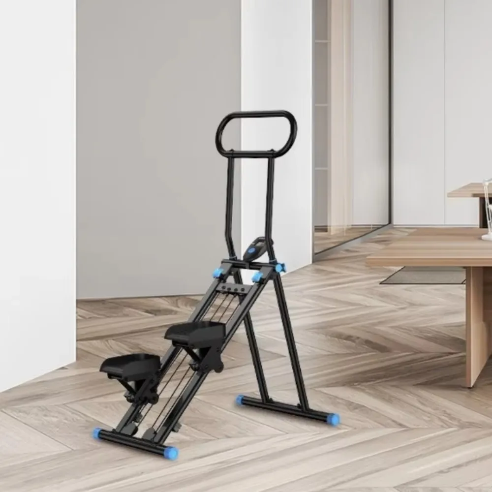 

High Quality Metal Folding Cardio Climbing Exercise Equipment Portable Adjustable Quiet Home Use Stair Climber Machine