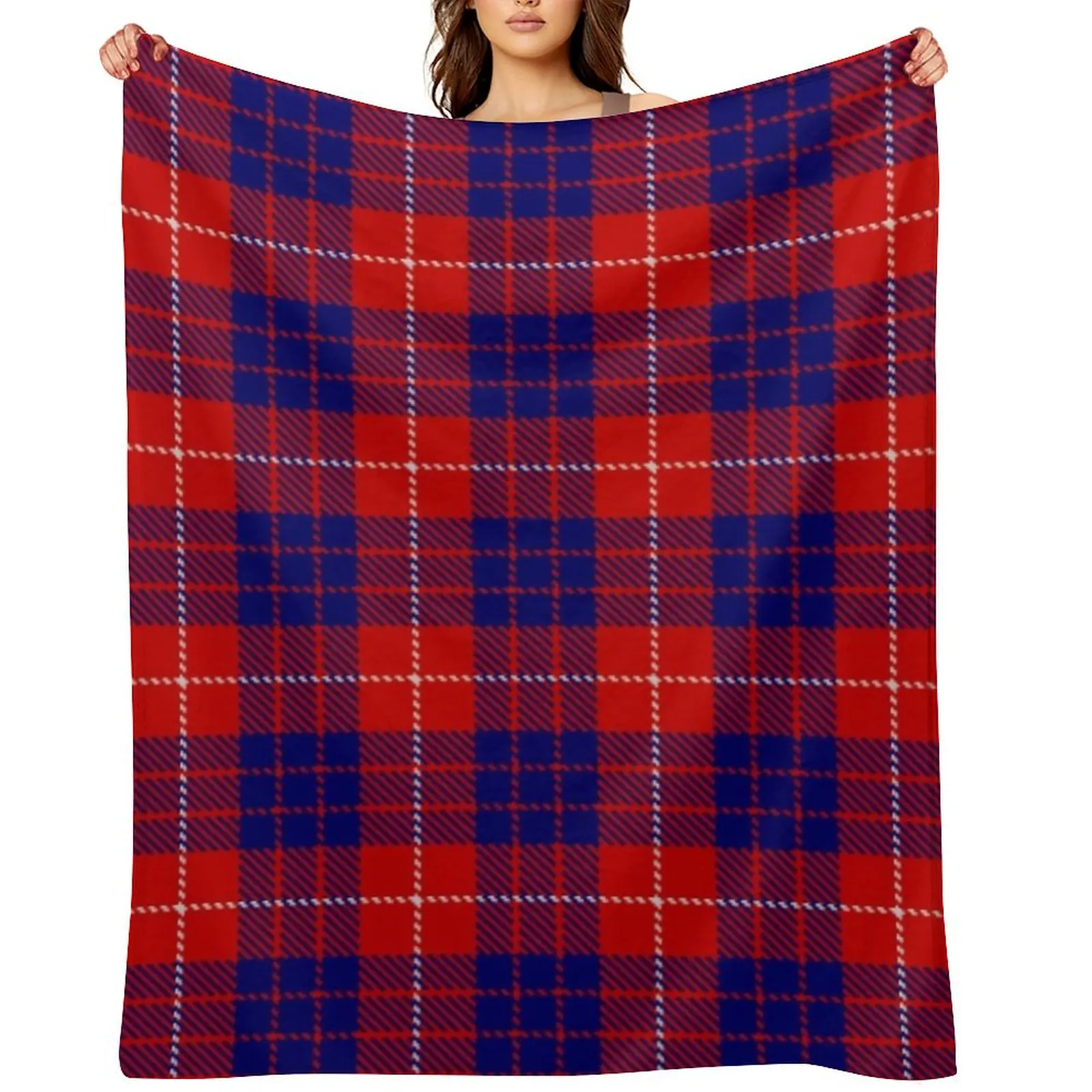 

Clan Hamilton Tartan Throw Blanket Fashion Sofas Warm Nap Plaid on the sofa Blankets