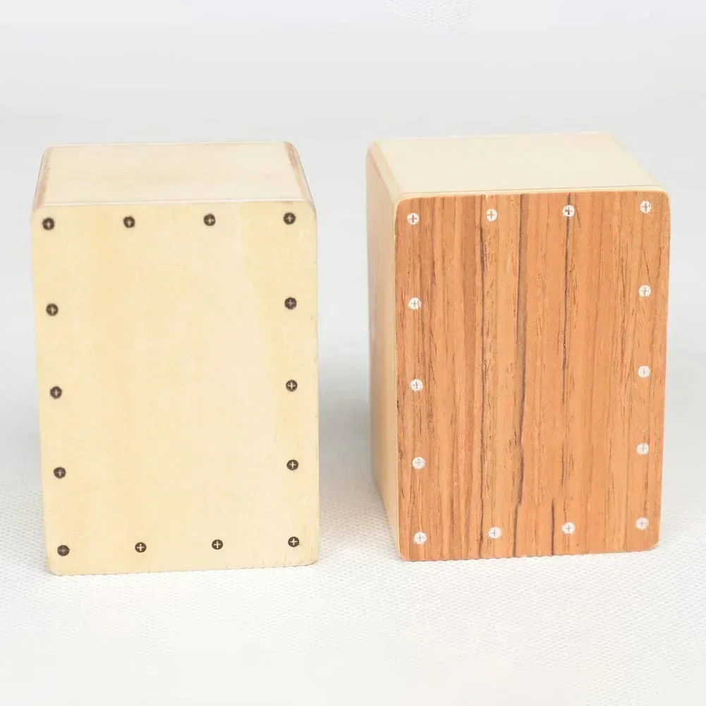 Traveling Cajon Box Portable Drum Flat Hand Drum Birch Panel Wooded Percussion Instrument For Home Stage Performance Box Drum