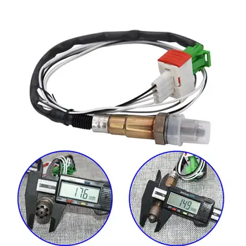 52mm 空燃比表 數位式 AFR 顯示 窄帶氧感知器 0258006028 煙燻色汽車儀表 適用於 12V 汽油車 10 最佳銷售 52毫米軌距 - №2