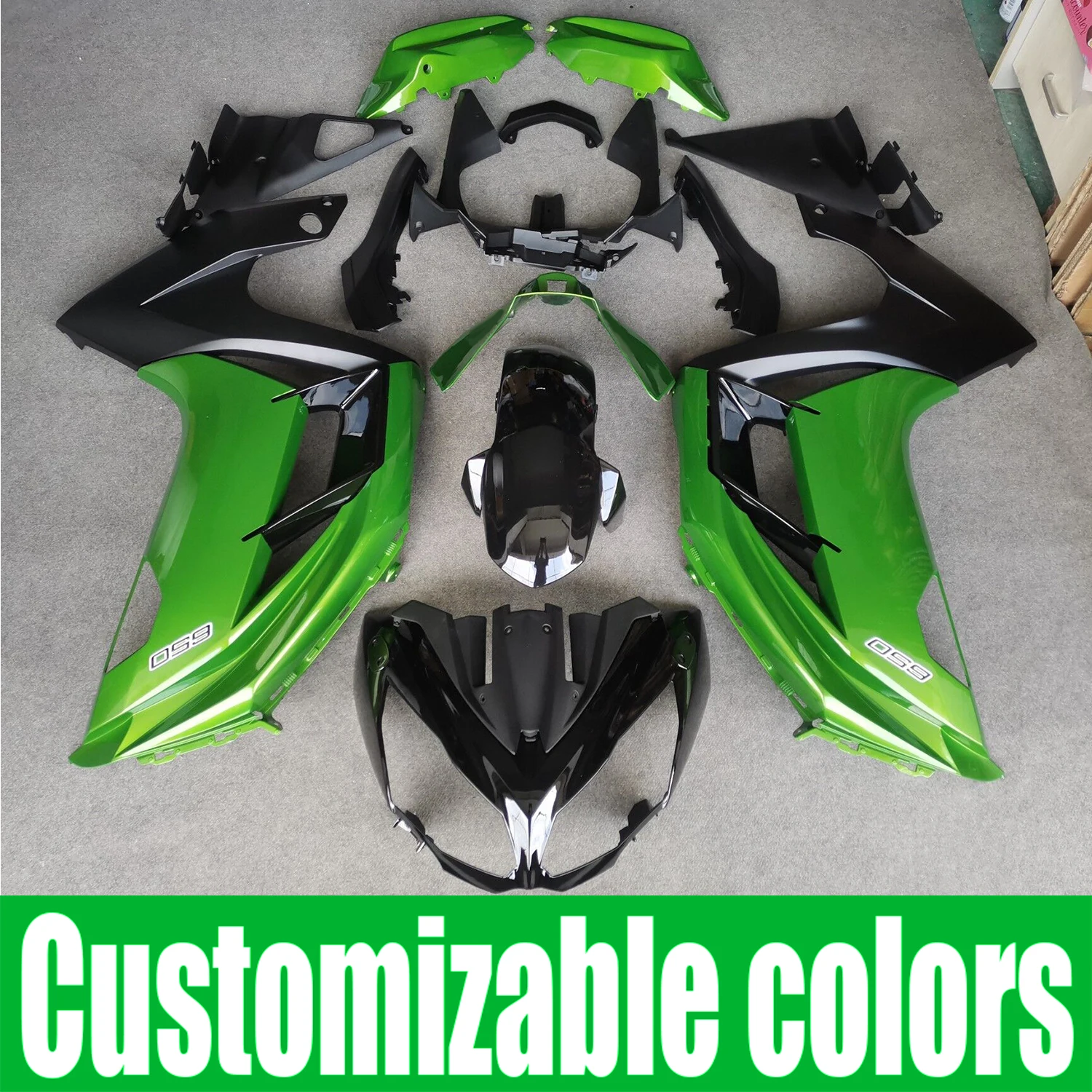 

Motorcycle Plastic Fairing Kit Fit for Kawasaki NINJA 650 ER 6F EX650 2012 - 2016 NINJA650 ER6F