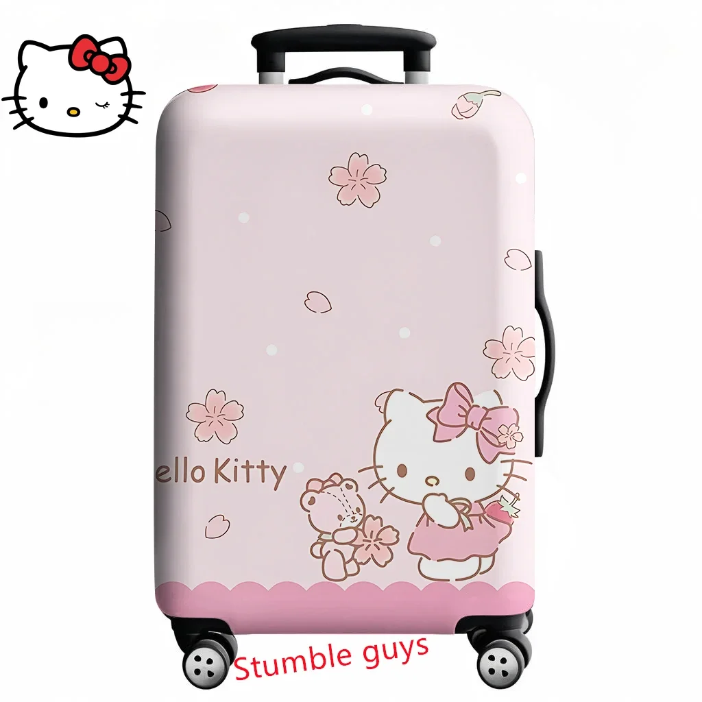 

Demon Hunters Kpop Luggage Cover Fits 18-32 Inch Suitcases Soft Travel Protector