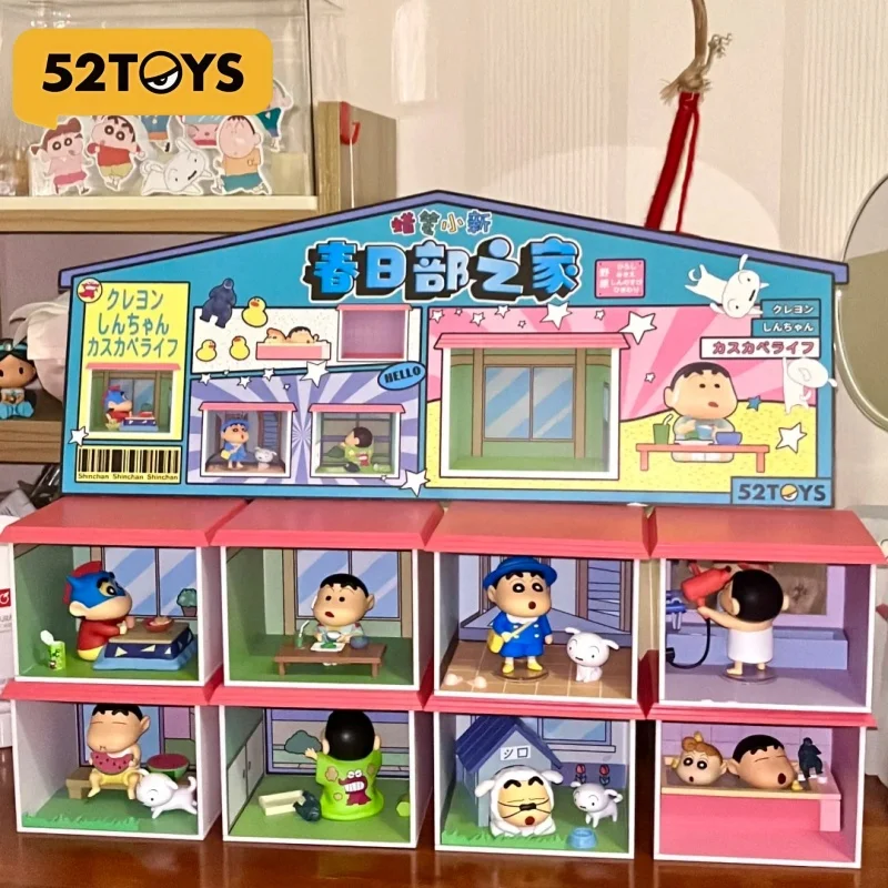 

Crayon Shinchan Blind Box Cute Kawaii Mystery Box Collectible Doll Toys Random Box Decoration Children's Birthday Gift
