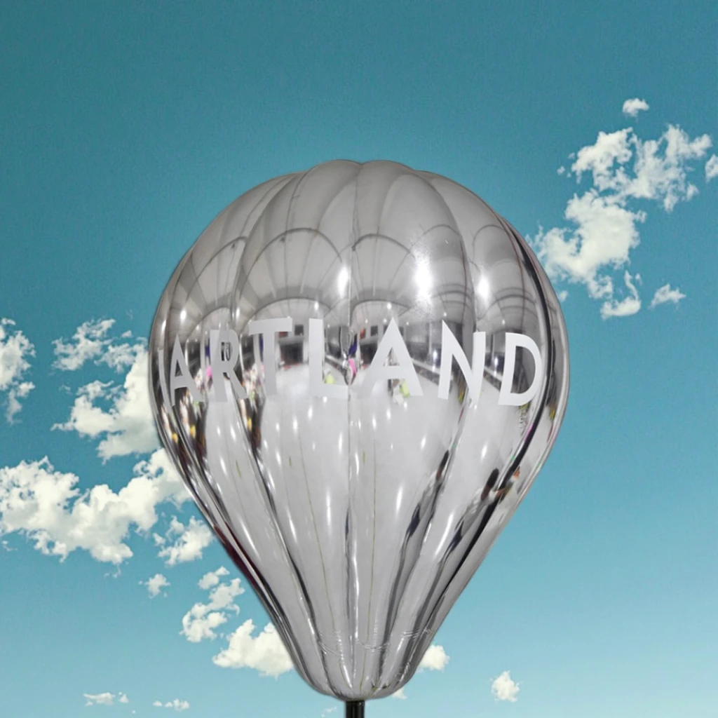 Custom Inflatable Advertising Balloon Hot Air Balloon - Advertising Inflatable  Mirror Laser Film for Halloween Celebration