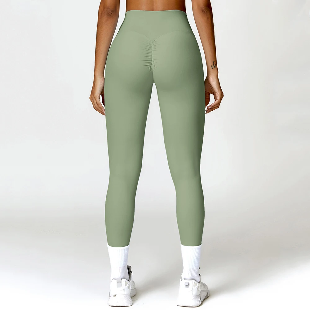 

Sports Leggings Butt Lift Yoga Pants Women's High Waisted Elastic Fitness Legging Running Training Workout Trouser Yoga Tights