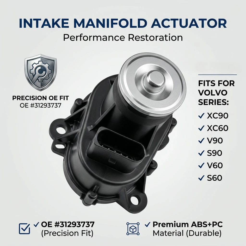 New Intake Manifold Actuator 31293737 For VOLVO XC90 XC60 V90 S90 V60 S60 2016-2026 Auto Parts