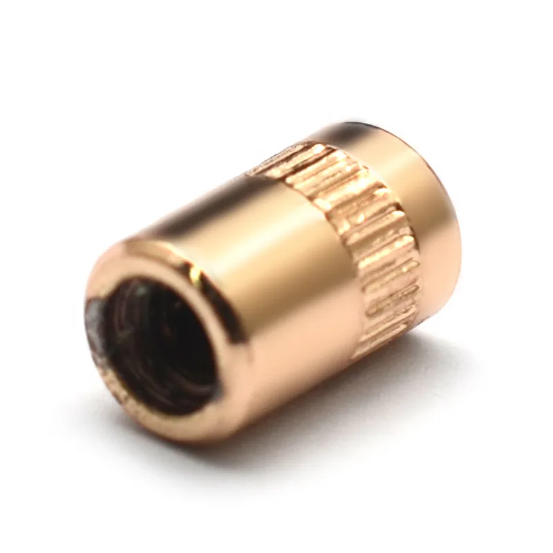 For Electric Guitar Solid Brass Switch Knob M3.5/M4 Thread Cap for 3-Way Toggle Pickup Selector Switch