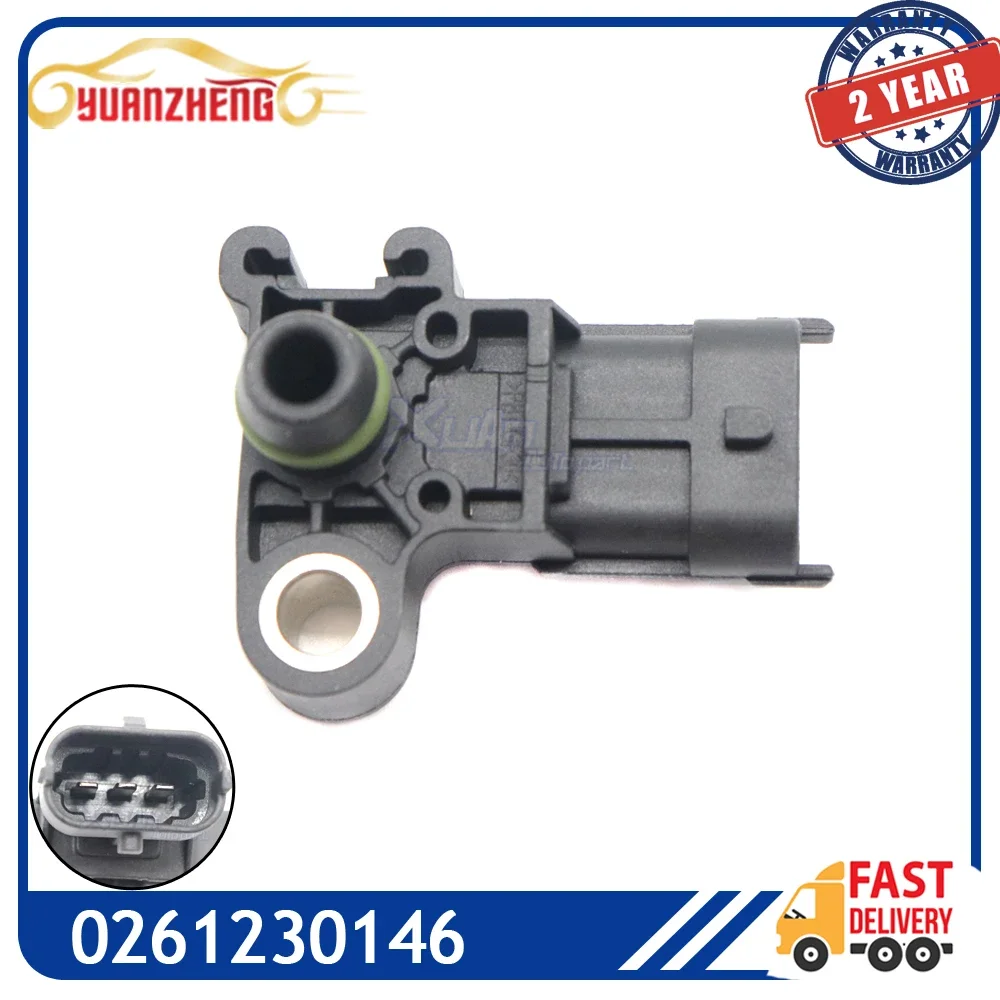 

Car New MAP Sensor For Buick Cadillac Chevrolet Pontiac 0261230282 0261230282 0280230155 AS372 0261230146 0261230282