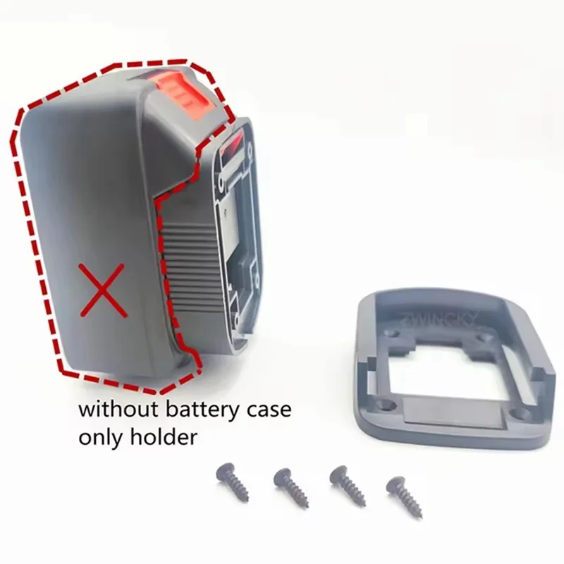 WORTHOWN-DIY Batterie Adapter Konverter Befestigungs Halterung Batterie Basis Lade Kopf Shell Für 18V Batterie Terminal Block