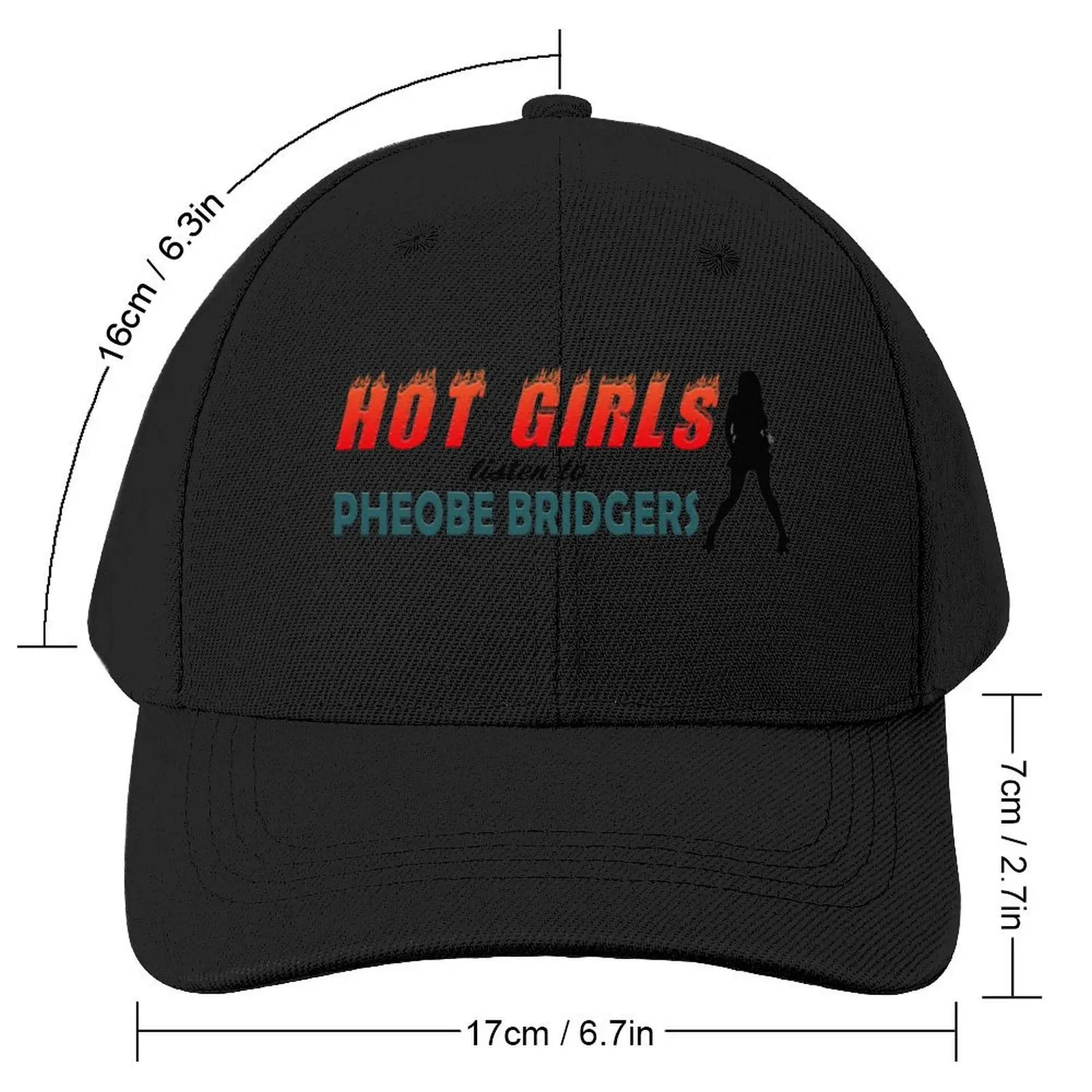 Hot Girls Listen to Pheobe Bridgers Baseball Cap New In Hat Snapback Cap derby hat Golf Cap Women's Golf Wear Men's