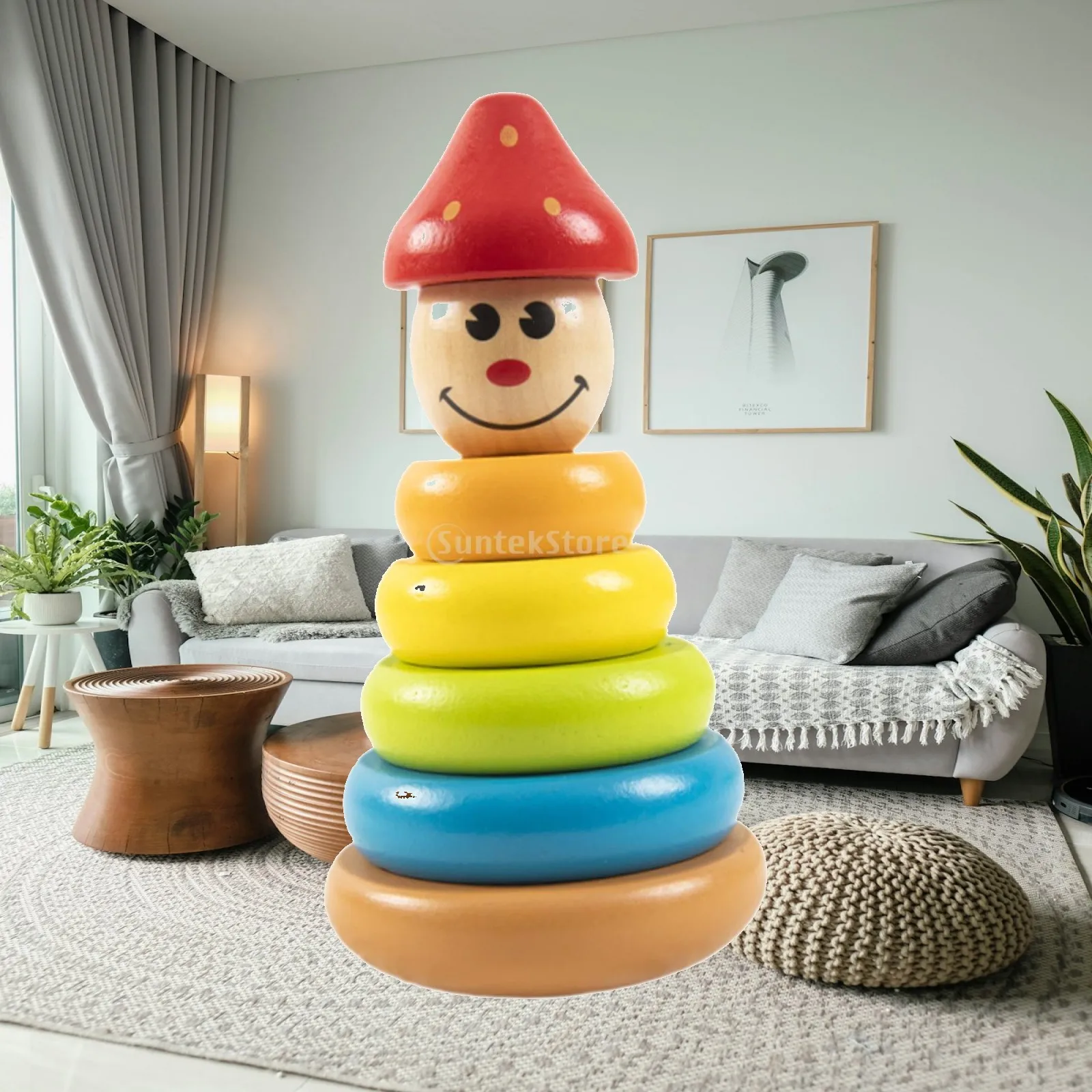 Stacking Toy Baby Stacking Toy for Boys Girls Ages 3-6 Years