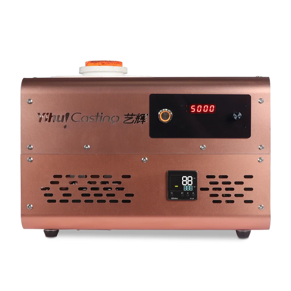 2kg Mini Melting Furnace Temperature Controlled for Jewelry Shop Gold Silver Casting Machine