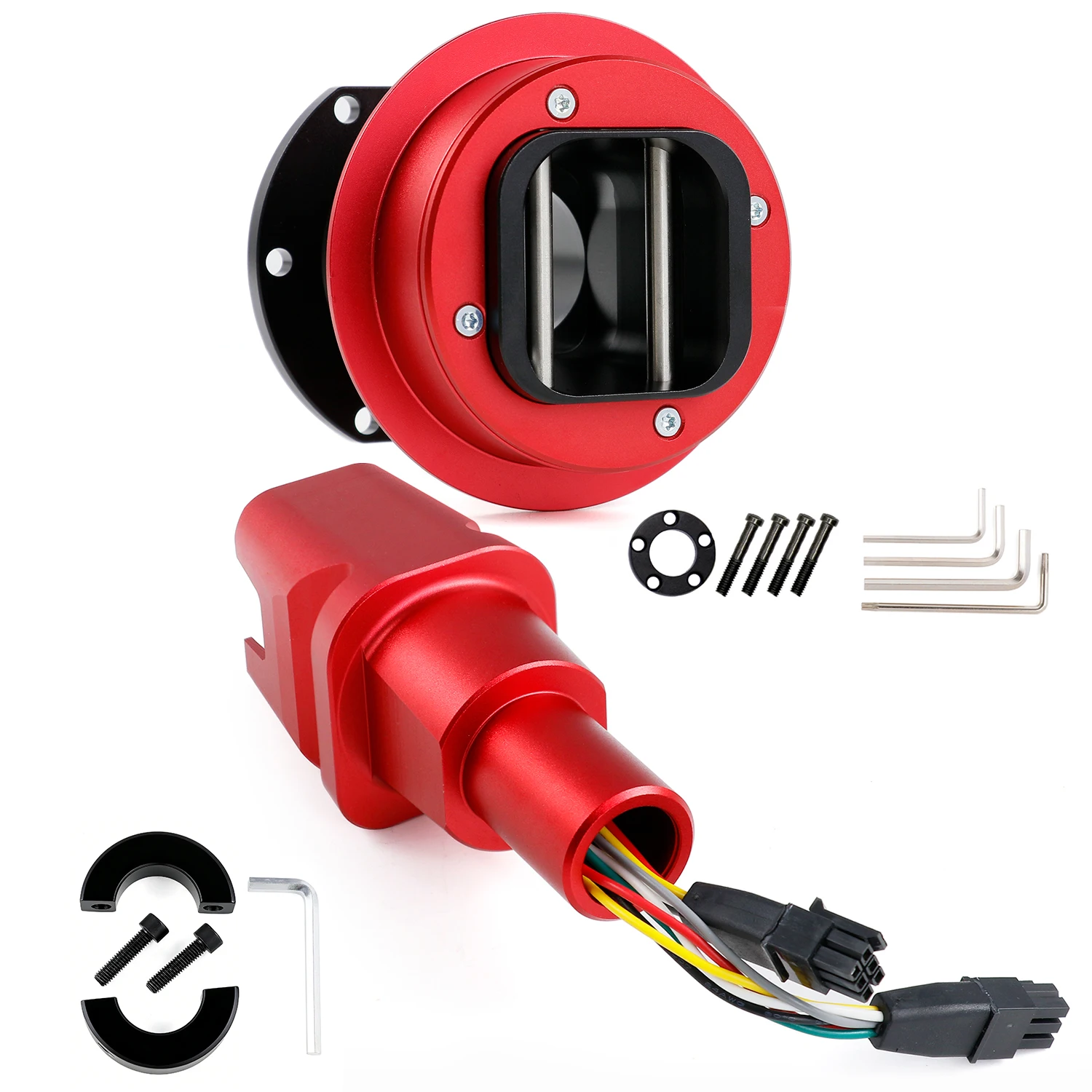 (Type-M) Replacement QR2 Bundle Wheel-sides And Base-Side Quick Release Set for Fanatec Steering Wheel Accessories