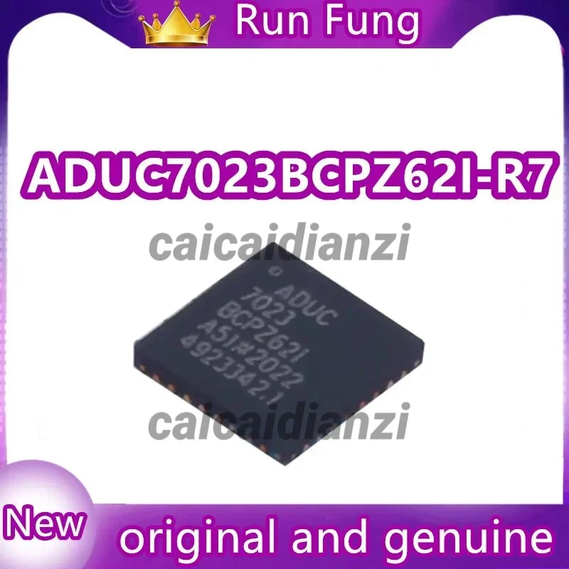 ADUC7023BCPZ62I-R7 ADUC7023BCPZ62I  Microcontroller IC 16/32-Bit 44MHz 62KB (31K x16) FLASH 32-LFCSP  10Pcs/Lot New Original