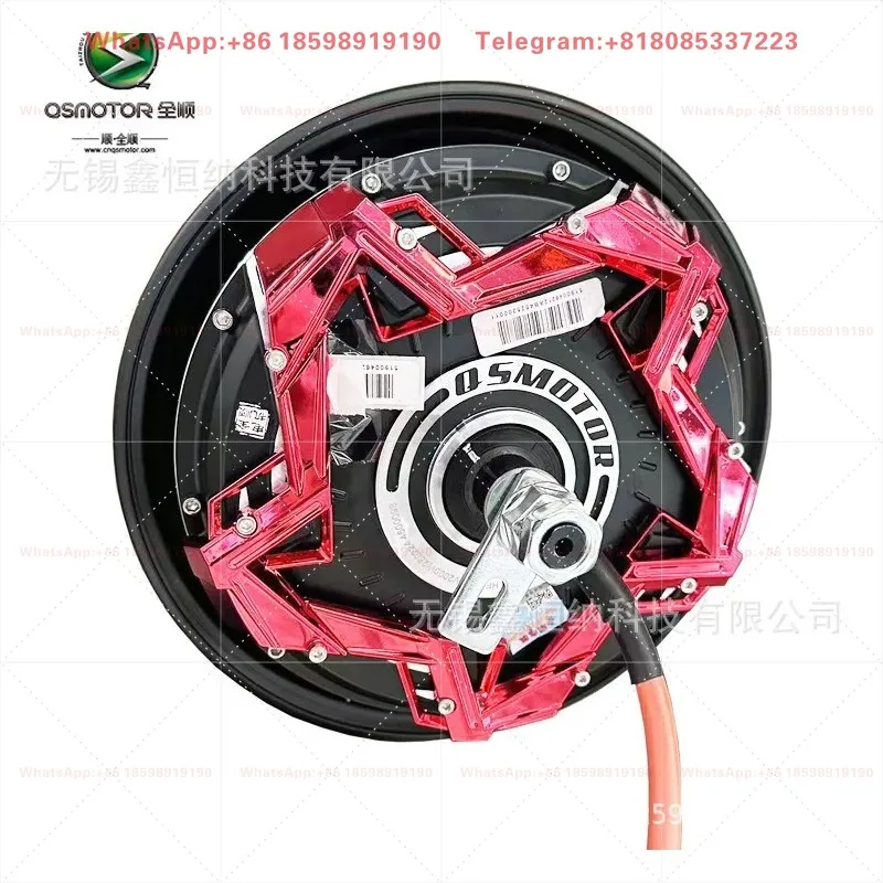 V7 Full Smooth Motor 10 Inch 3000W50H Energy Saving Edition 48V-96V E-Motorcycle Motor for E-Bike US