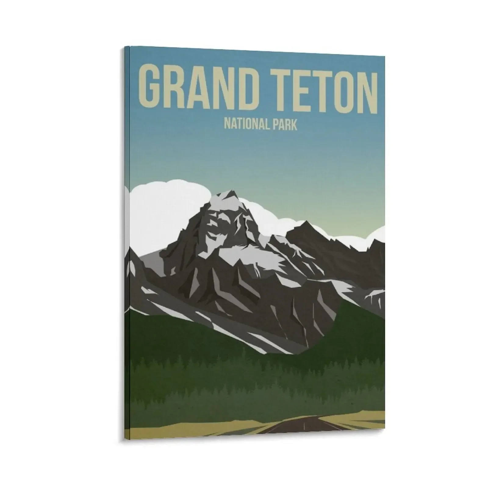 

Grand Teton National Park Canvas Painting room decoration accessories bedroom decoration anime poster art mural