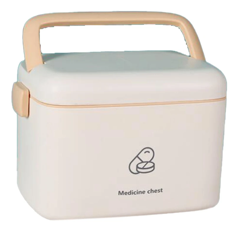 Boîte de rangement de médicaments ménagers, grande capacité, portable, multifonctionnel, urgence, debout, nouveau