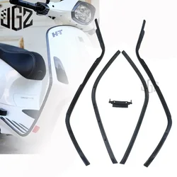For VESPA Sprint Primavera 150 2019 - 2022 Motorcycle ABS Scooter Trim Strip Lining Footrest Pedal Side Cover Set Accessories