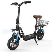 ISCOOTER i12 Adult Electric Scooter 500W Motor E- Scooter 36V7.5AH Battery Electric Scooter 12 Inch Road Tire Electric Scooter