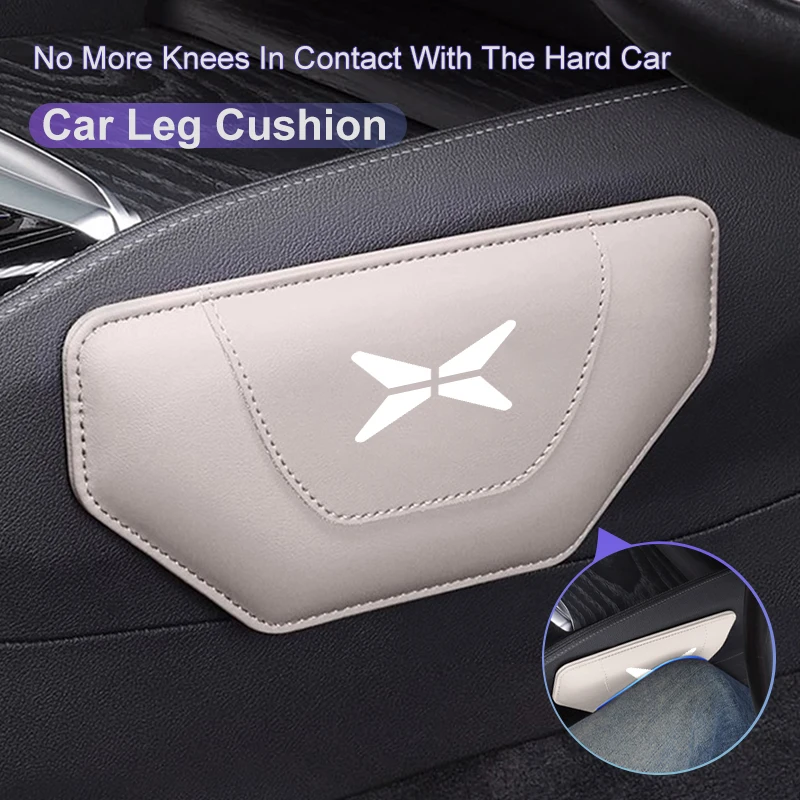 Car Pillow Car Knee Pad Elastic Memory Foam Leg Pad Car Accessories For Xpeng P7 G3 G3i G9 P5 X2 N5 F30 H93 Beta 2019 2020 2021