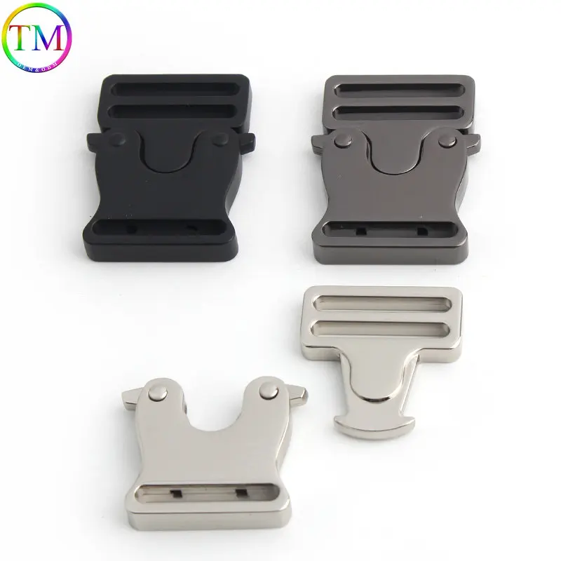 5-30 Pieces Wide Contoured Side Release Buckles Quick Release Fastener Curved Clasp Diy Bag Backpack Webbing Sewing Accessories