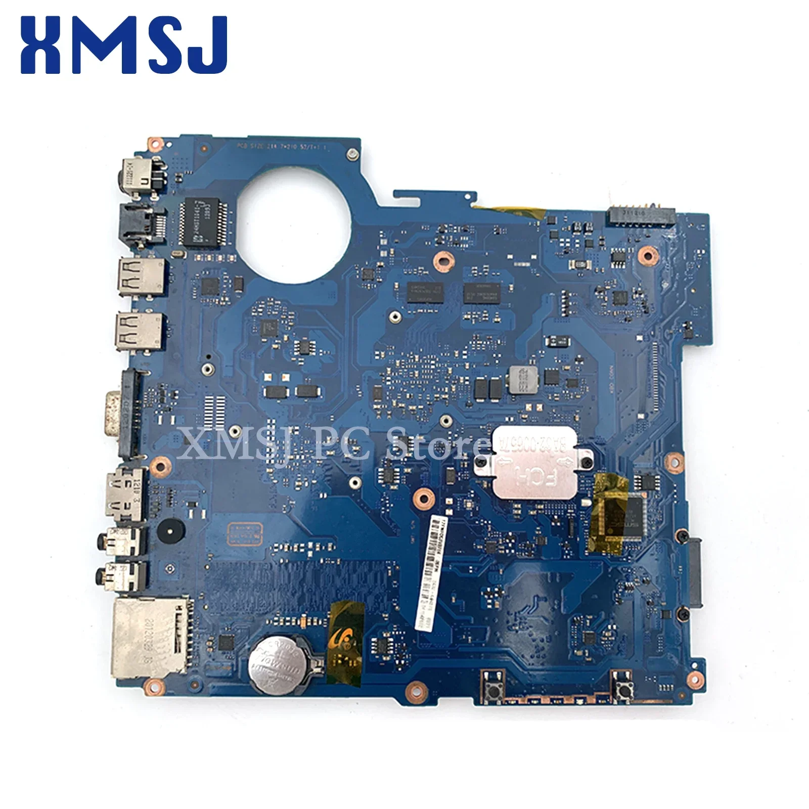 XMSJ For Samsung RV415 Laptop Motherboard BA41-01534A BA92-09425A BA92-09425B With E450/E350 CPU HD6470M/1GB GPU MB 100% Tested