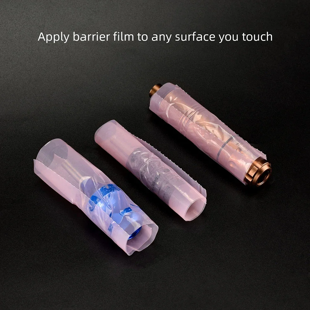 Waterproof Tattoo Barrier Film Disposable Tattoo Clear Wrap Membrane Anti-fouling Film Adhesive Bandage 1 Roll 1200pcs