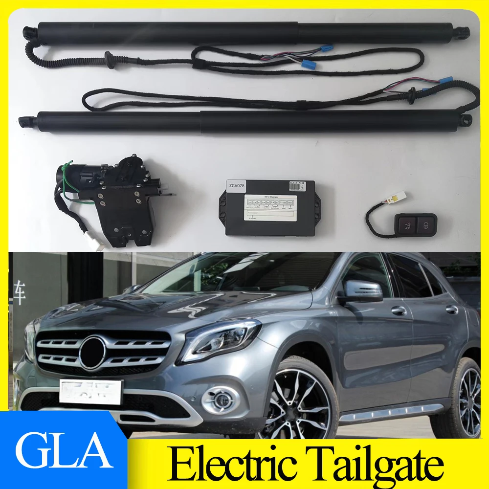 Интеллектуальный электрический комплект для автоматического подъема задней двери, пульт дистанционного управления, открыватель багажника для Mercedes Benz GLA H247 2021 ~ 2023