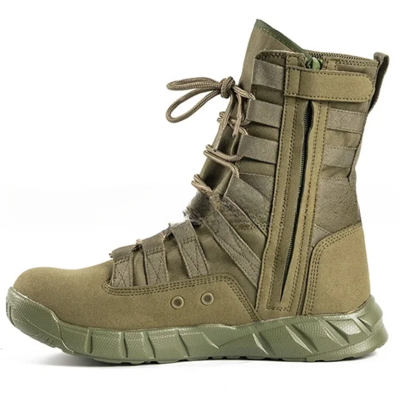 أحذية رجالي خفيفة الوزن للتدريب القتالي، أحذية المشي لمسافات طويلة قابلة للتنفس، أحذية عمل رجالي، أحذية واقية مقاومة للانزلاق ومريحة