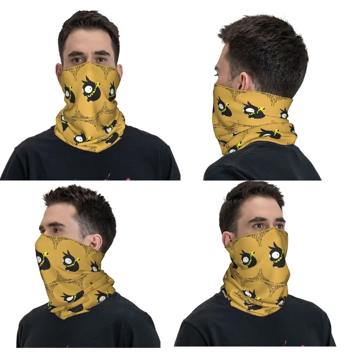

Kanji Ranma Anime Manga Bandana Neck Gaiter Printed Wrap Scarf Multi-use Headband Unisex Adult Winter
