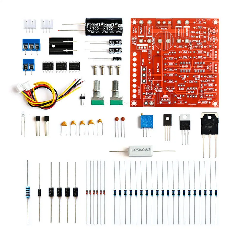 

1~20Pcs 0-30V 2mA-3A Adjustable DC Stabilized Voltage Supply Short Circuit Current Limiting Protection Laboratory DIY Kit