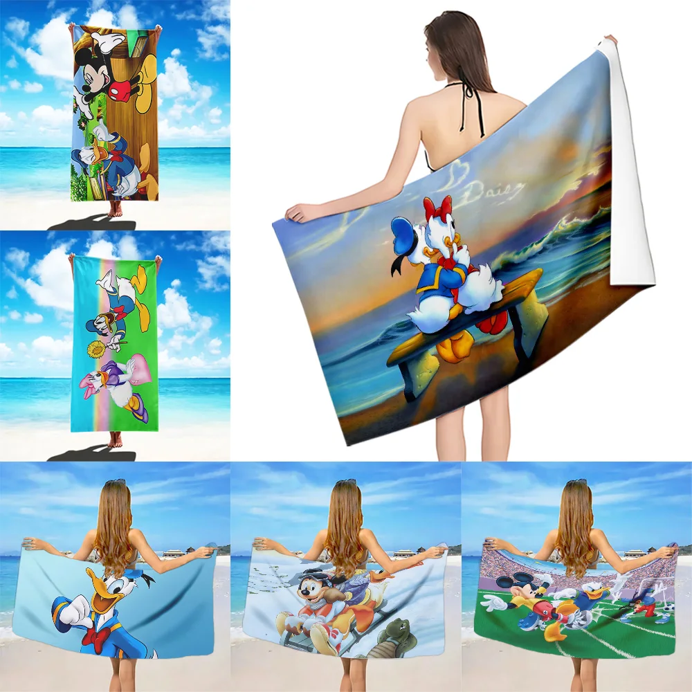 

Donald Duck Microfiber Sand Free Quick Dry Soft Sandproof Pool Towels Gift for Women Travel Gym Shower Camping