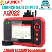 LAUNCH X431 CRP123 OBD2 Scanner Engine ABS SRS Transmission Car Diagnostic Tool automotive Scan Tools Code Reader Free Update