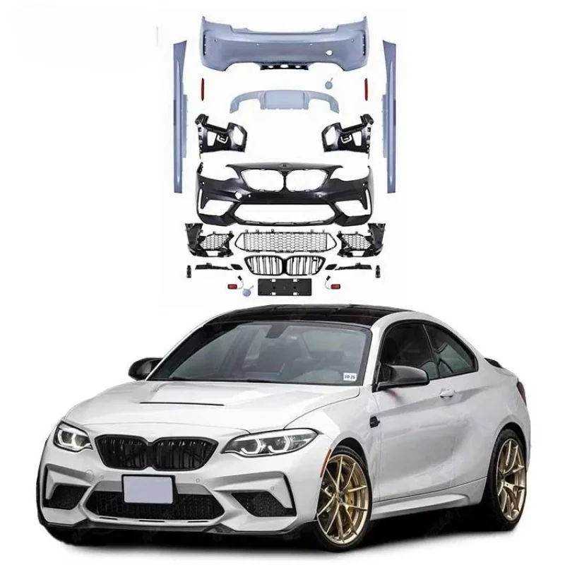 

High Quality M2C Style Body Kit 2 Series F22 F23 with Front Rear Bumper