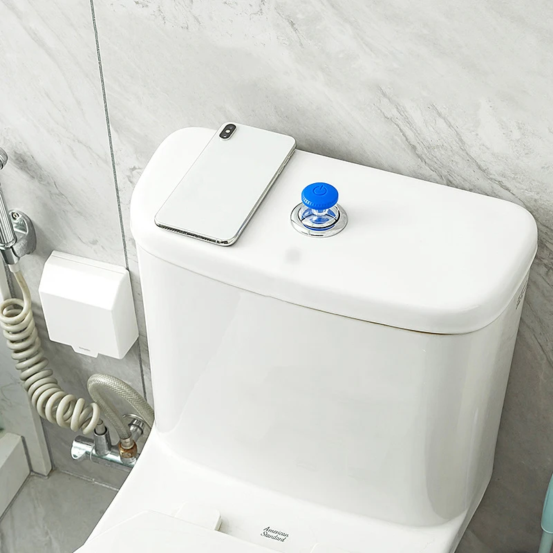Botón de presión de inodoro en forma de corazón para el hogar, botones de agua, 1 unidad