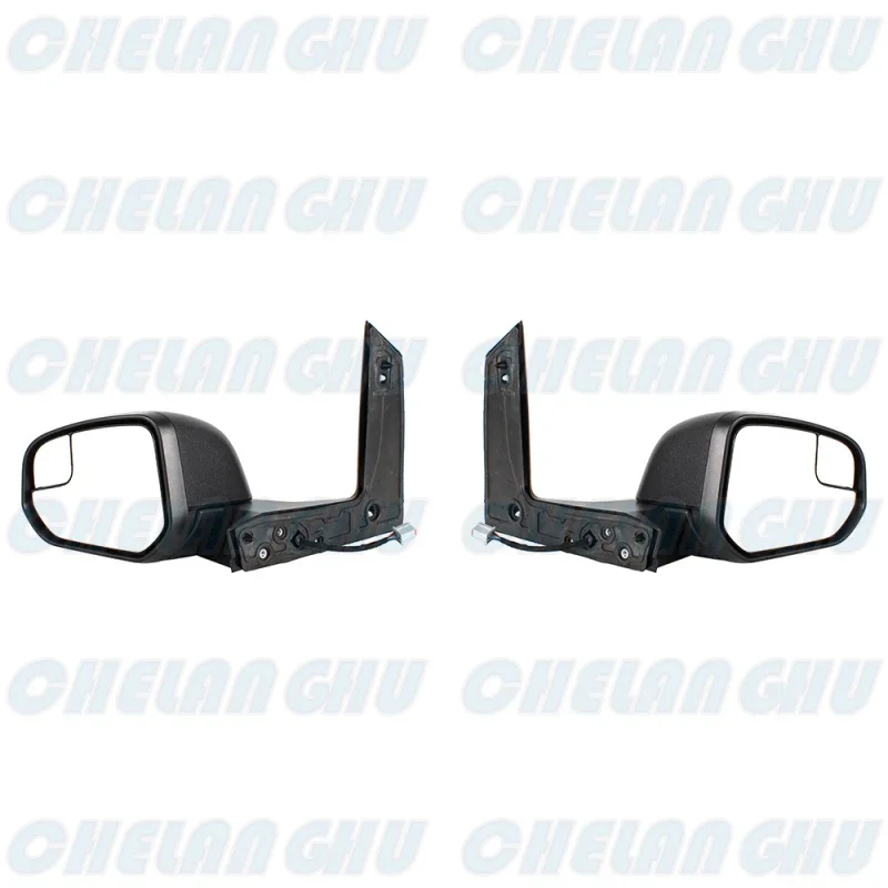 For Ford Transit Connect 2014 2015 2016 2017 2018 2019 2020 2021 2022 US Version 1Pair 5pin Satin black Auto adjust Mirror