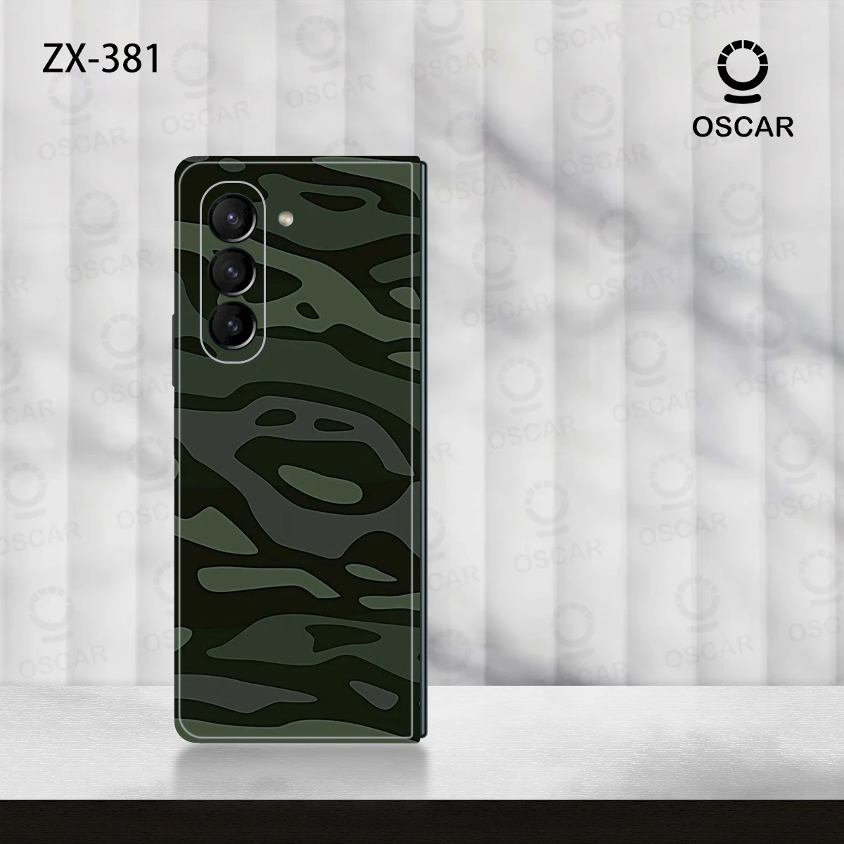 3M pegatinas antiarañazos para Samsung Galaxy Z Fold6 5 4 3 2 Fold5, calcomanía protectora, cubierta de piel, película trasera