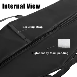 Funda táctica para rifle con espuma protectora