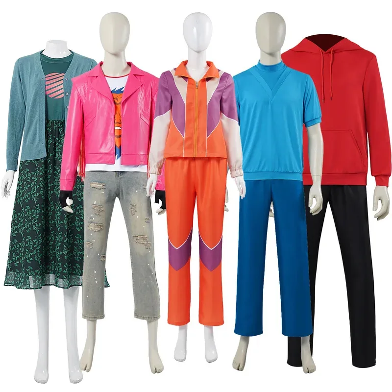 

Garrett Garrison Cosplay Costumes Movie Steve Role Play Uniform Halloween Carnival Dressing For Men