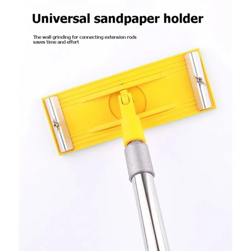 

LLCS-Extendable Rod Sandpaper Holder-Universal Design For Ceiling And Wall Sanding Including Sandpapers