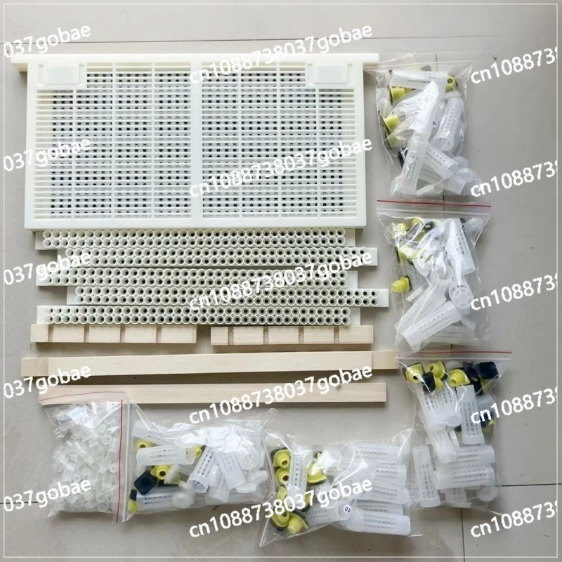 

The beekeeping tool set for CQR-3 royal jelly production equipment includes a royal jelly larva rearing system honeycomb frame