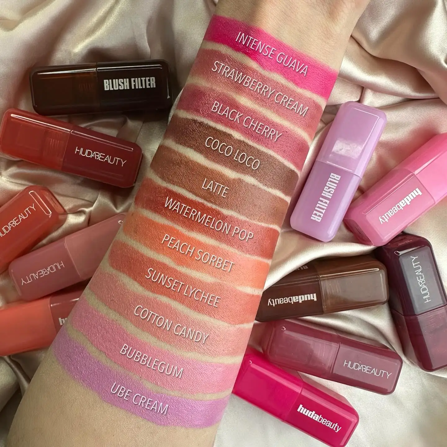 Beauty Pocket Blush LIP Stick  - Huda Beauty Makeup Bag review and price