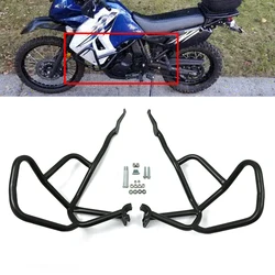 For Kawasaki KLR650 KLR 650 KL650E 2008-2023 Motorcycle Crash Bar Engine Guard Bumpers Crashbar Stunt Cage Frame Protector