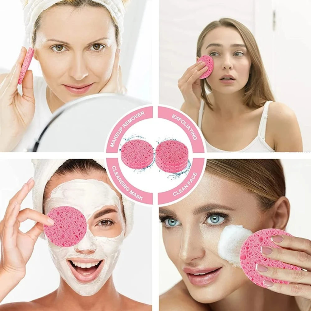 ٥٠ قطعة إسفنجة تنظيف الوجه الم - مراجعة Beauty Makeup Store وسعره