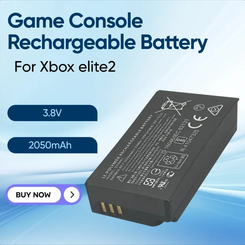 

2050mAh for Microsoft Xbox Elite Serie 2 (Model 1797) DYND01 Game Console Rechargeable Battery